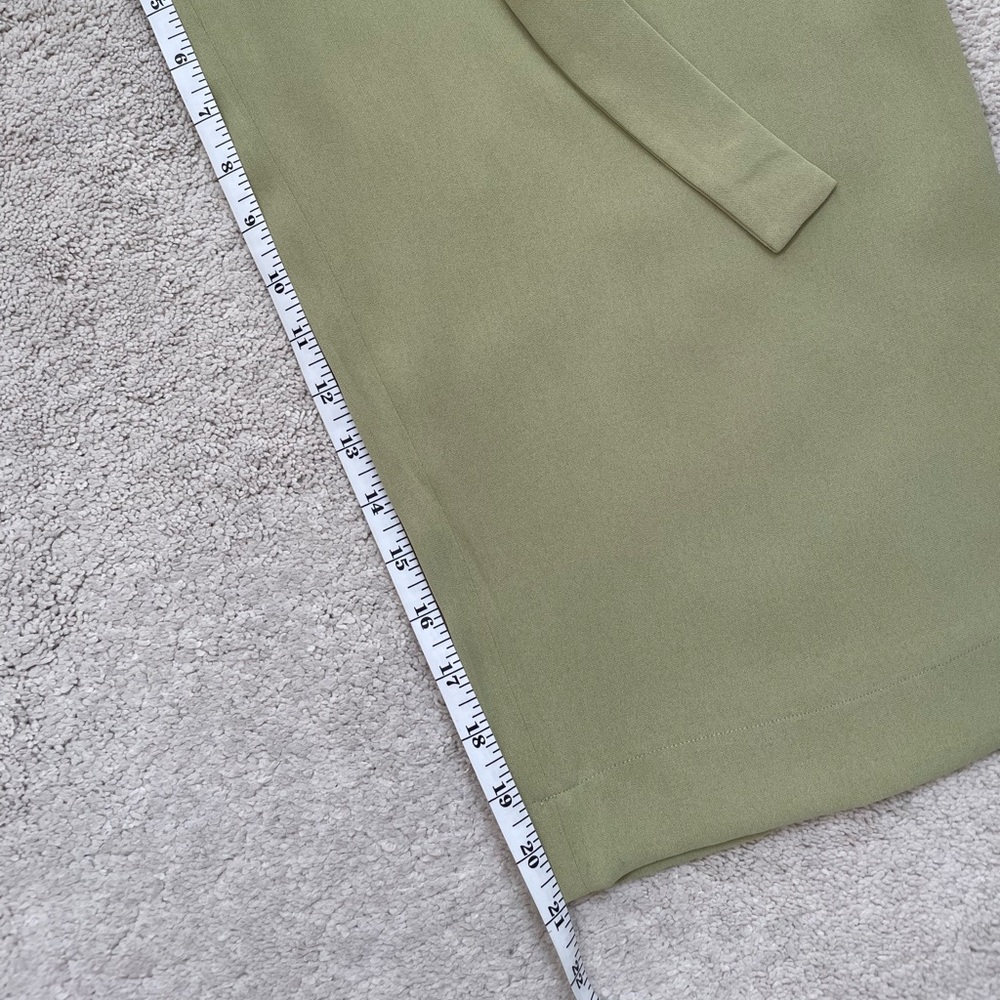 Petite Studio Fuschia Pants in Forest Green - Picture 10 of 10
